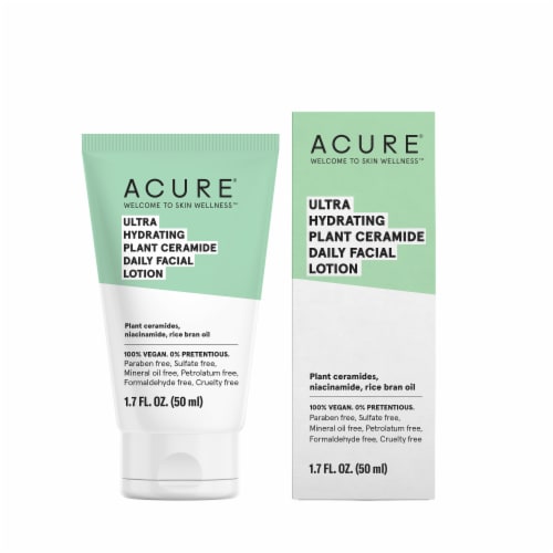 Acure® Ultra Hydrating Plant Ceramide Daily Facial Lotion Perspective: front
