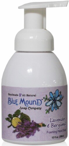 Blue Mound Lavender & Bergamot Foaming Hand Soap Perspective: front
