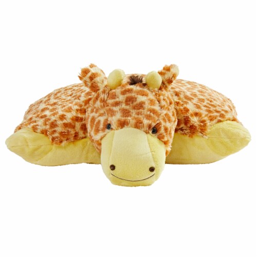giraffe plush pillow
