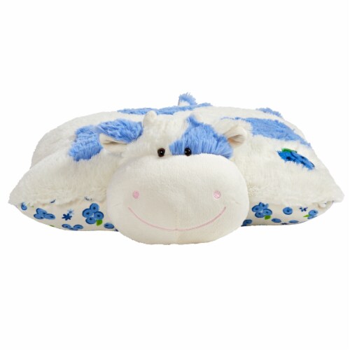 Pillow Pets Sweet Blueberry Scented Cow Plush Toy, 18 in - Kroger