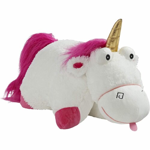 Pillow Pets NBC Universal Despicable Me Fluffy The Unicorn Stuffed Animal,  1 - Metro Market