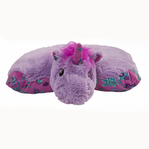 Pink unicorn sales pillow pet
