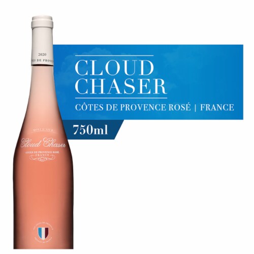 Cloud Chaser Cotes de Provence Rose Blend Wine Perspective: front