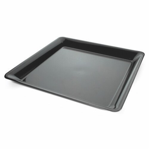 Fineline Settings 3518-CL Platter Pleasers 12 in. x 18 in. Clear Tray Perspective: front