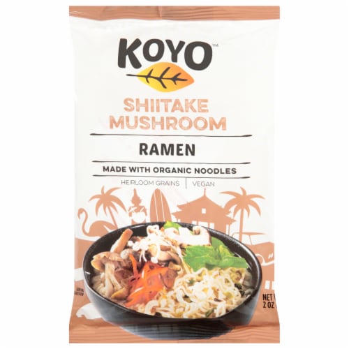 Koyo™ Shiitake Mushroom Ramen Noodles Perspective: front