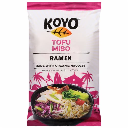 Koyo™ Tofu & Miso Ramen Noodles Perspective: front