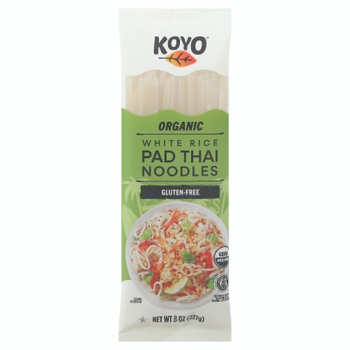 Koyo - Noodles White Rice Pad Thai 8 oz (Pack of 12) Perspective: front
