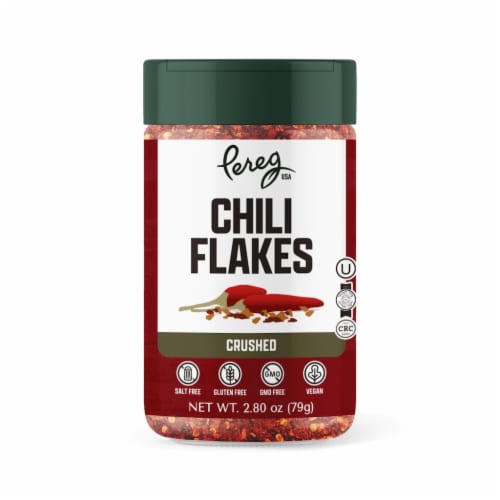 Pereg Chili Crushed Flakes Perspective: front