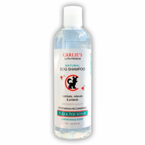 Scoochie Pet Products 124 16 oz Flea & Tick Scrub Perspective: front