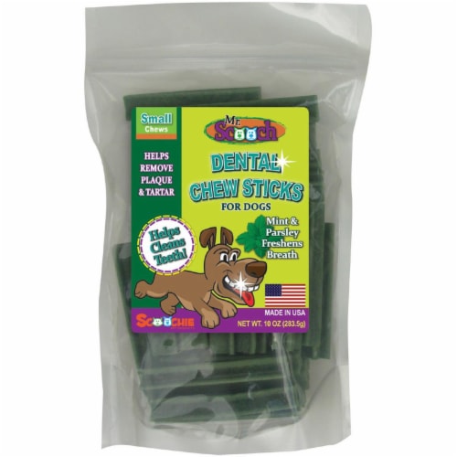 Scoochie Pet Products 800 Dental Chews 10 oz. Mint Small 1 King Soopers