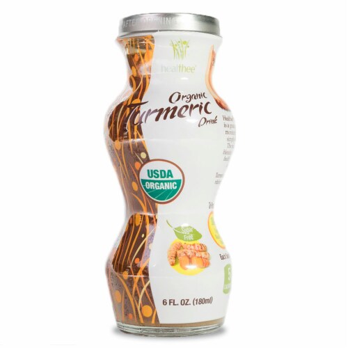 Healthee® Original Sugar Free Organic Turmeric Drink Perspective: front