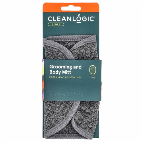 Cleanlogic® Sport Grooming & Body Mitt Perspective: front