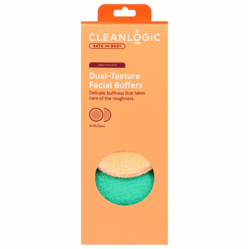 Cleanlogic® Makeup Removing Facial Buffers Perspective: front