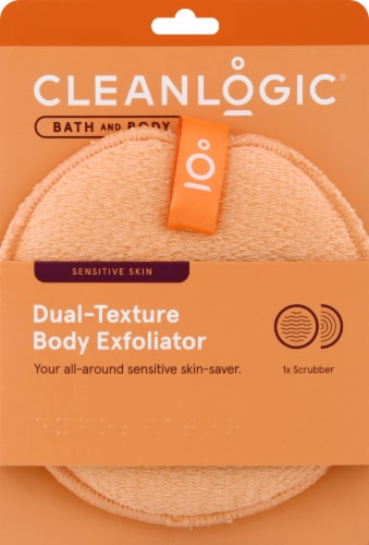 Cleanlogic Bath And Body Dual-Texture Body Exfoliator Perspective: front