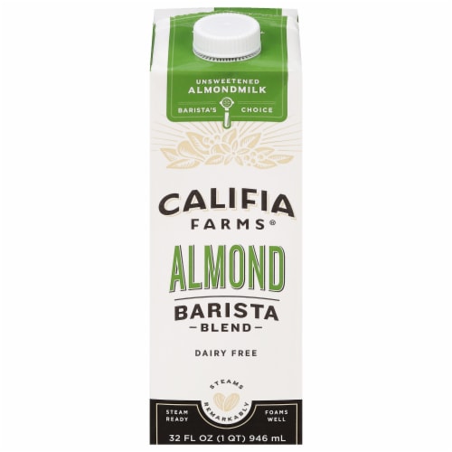 Califia Farms® Dairy Free Barista Blend Almond Milk Creamer Perspective: front
