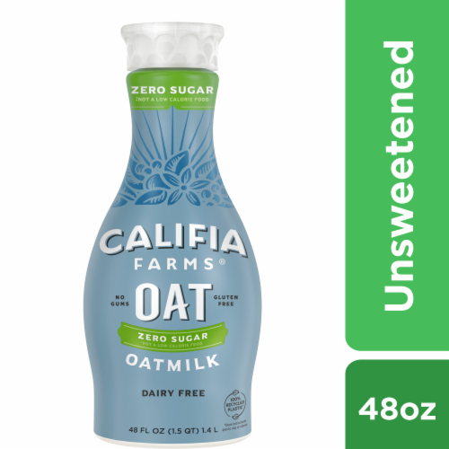 Califia Farms® Zero Sugar Oat Milk Perspective: front