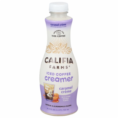 Califia Farms Caramel Crème Iced Café Mixer Iced Coffee Creamer