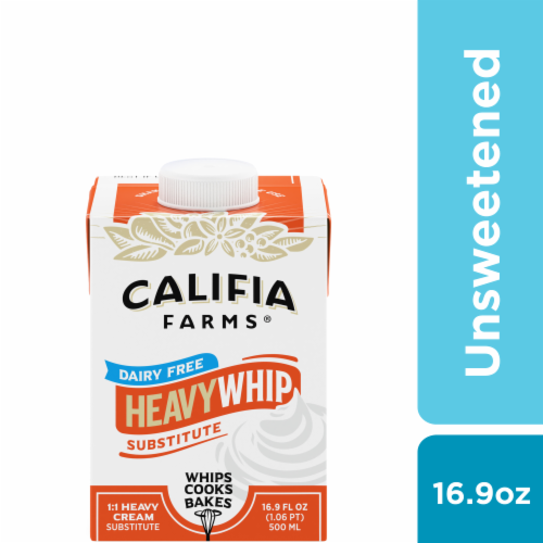 Califia Farms® Dairy Free Heavy Whip Substitute Perspective: front