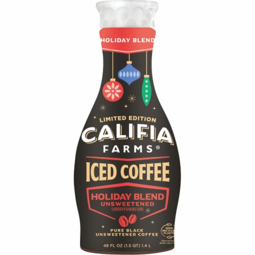 Califia Farms® Holiday Blend Iced Coffee, 48 fl oz - Kroger