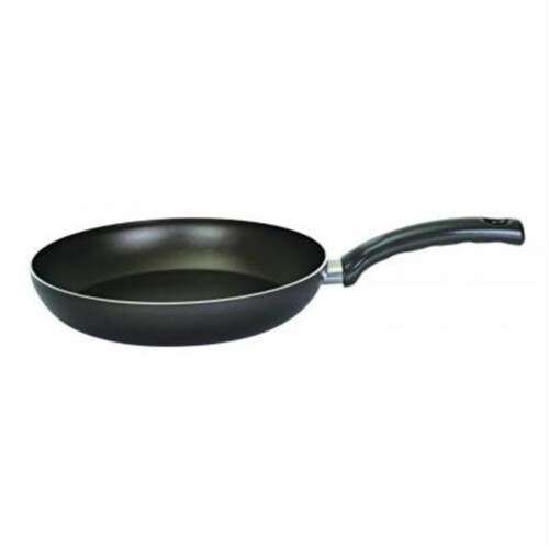 YBM Home ot8vc 8 in. Dia. x 2.5 in. Home Non-Stick Classic Non Stick Frying Pan, Black Perspective: front
