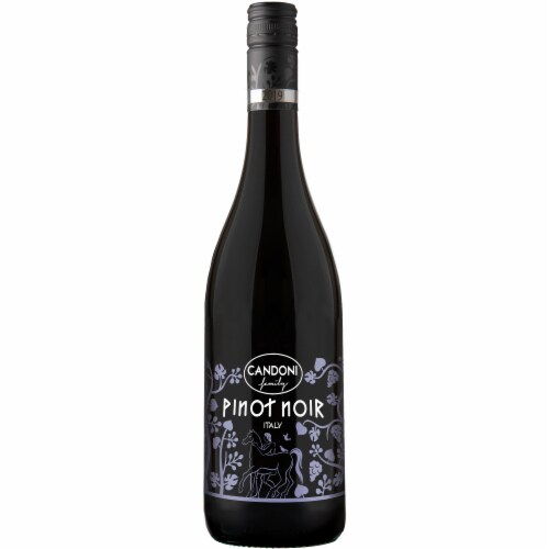 Candoni Italy Pinot Noir Wine Perspective: front