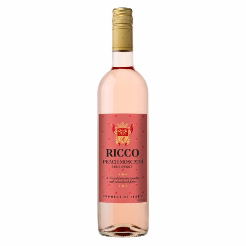 Carletto Ricco Peach Moscato Perspective: front