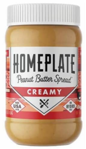 HomePlate Creamy Peanut Butter Perspective: front