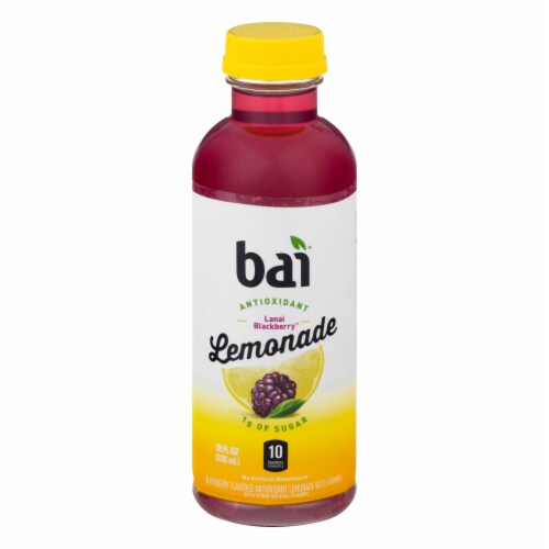 Bai® Lanai Blackberry Lemonade Flavored Bottled Water Perspective: front