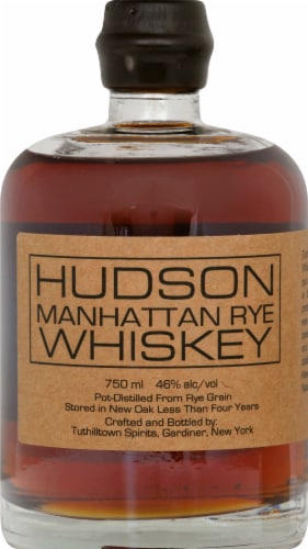 Hudson Manhattan Rye Whiskey Perspective: front