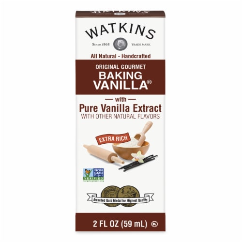 Watkins Organic Vanilla® Extract Perspective: front