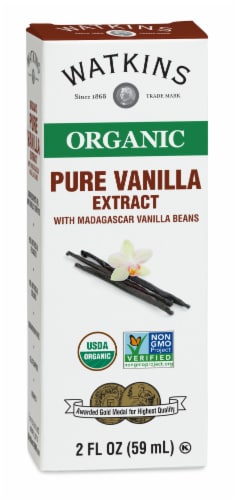 Watkins Organic Pure Vanilla Extract Perspective: front