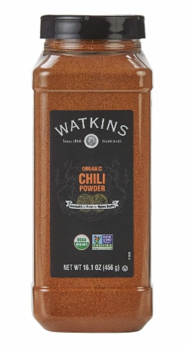 Watkins Organic Chili Powder Perspective: front