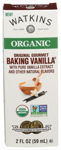 Watkins Original Gourmet Organic Vanilla Extract Perspective: front