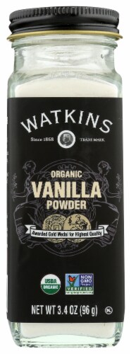 Watkins Organic Vanilla Powder Perspective: front