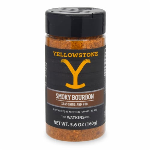 Yellowstone Smoky Bourbon Seasoning and Rub Perspective: front