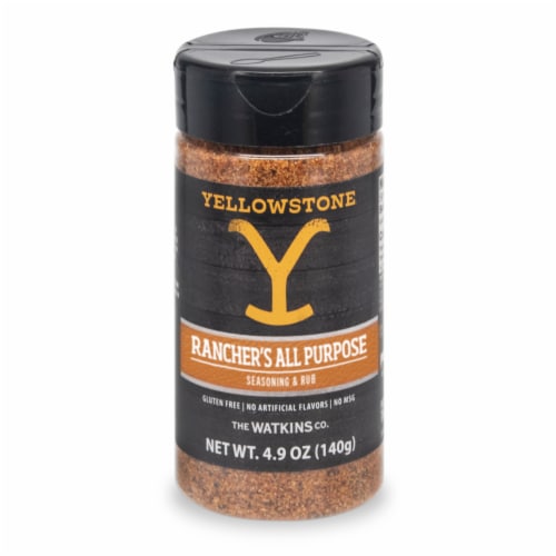 Yellowstone Watkins Rancher's All Purpose Seasoning Perspective: front