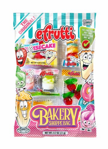 efrutti® Bakery Shoppe Bag Gummi Candy Perspective: front