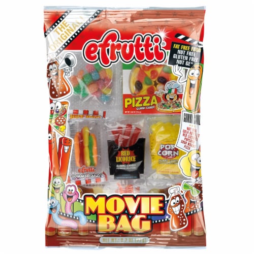 efrutti® Movie Bag Candy Perspective: front