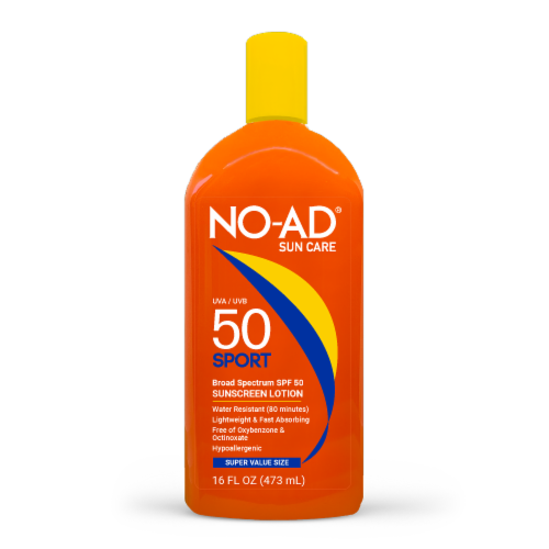 No-Ad® SPF 50 Sun Care Lotion Perspective: front