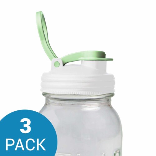 Regular Mouth Mason Jar Water Bottle Set