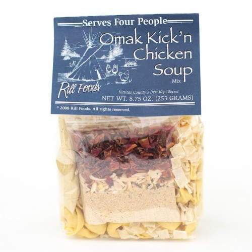 Rill Foods Omak Kick'n Chicken Soup Mix Perspective: front