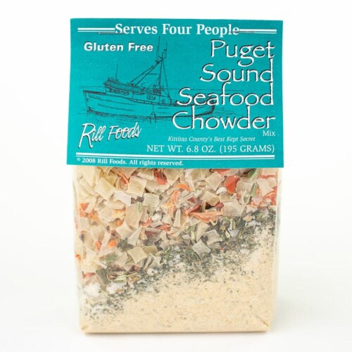 Rill Foods Puget Sound Seafood Chowder Soup Mix Perspective: front
