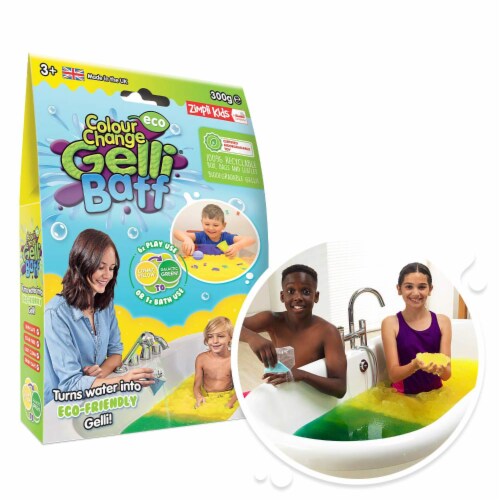 Color Change Gelli Baff Yellow to Green 1 Foods Co