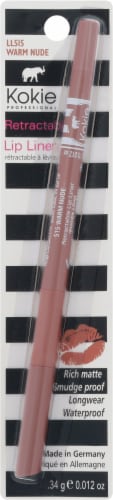 Kokie Professional 515 Warm Nude Retractable Lip Liner Pencil Perspective: front
