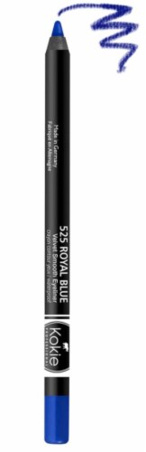 Kokie Professional Royal Blue Velvet Smooth Eyeliner Perspective: front