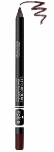 Kokie Professional Chocolate Velvet Smooth Eyeliner Perspective: front