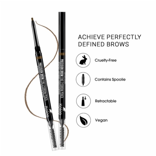 Kokie Professional Precision Brow Ash Brown Pencil Perspective: front