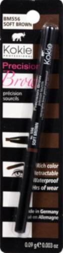 Kokie Professional Precision Brow Soft Brown Skinny Brow Pencil Perspective: front