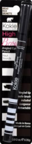 Kokie Professional High Brow Rich Brunette Angled Brow Pencil Perspective: front