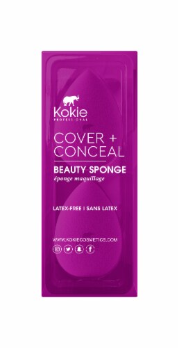 Kokie Cover + Conceal Beauty Sponge Duo Perspective: front